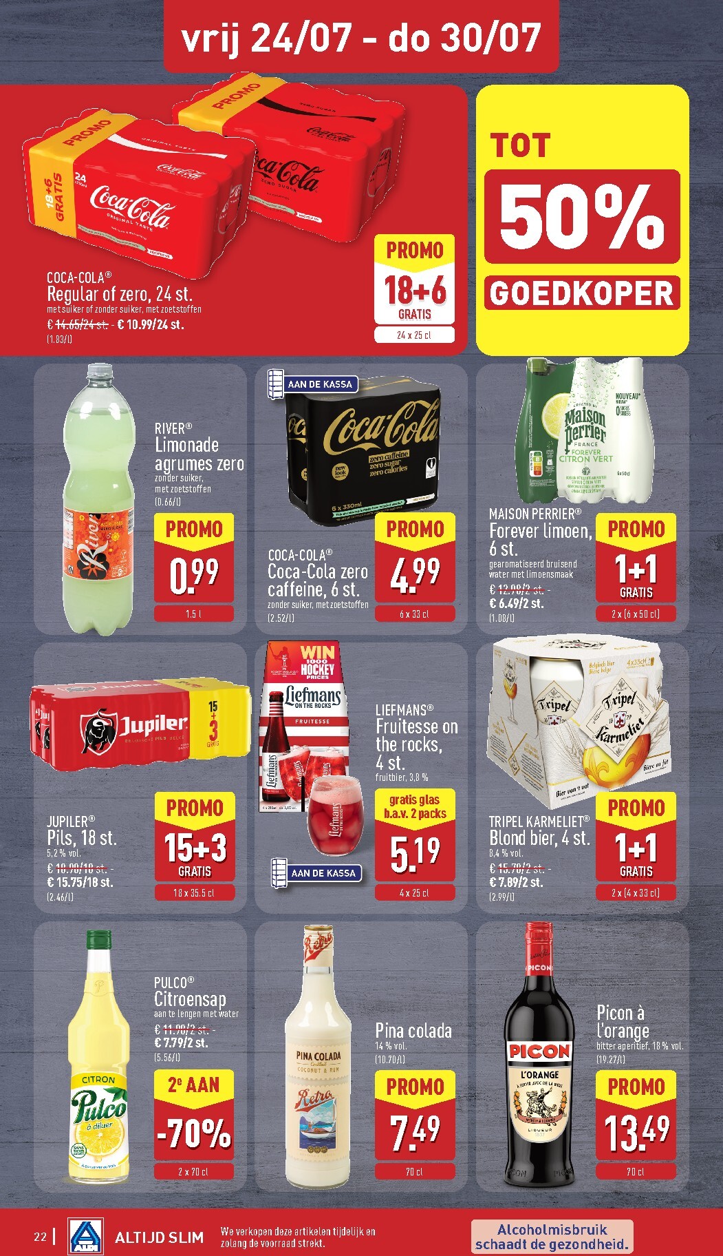 aldi - Huidige ALDI folder geldig van maandag 20/07/2026 tot zaterdag 25/07/2026 - page: 22