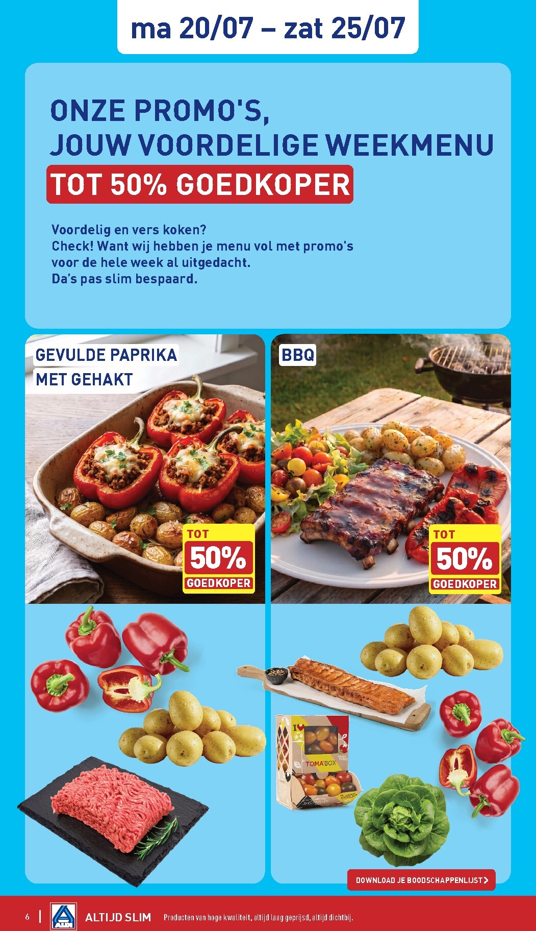 aldi - Huidige ALDI folder geldig van maandag 20/07/2026 tot zaterdag 25/07/2026 - page: 6