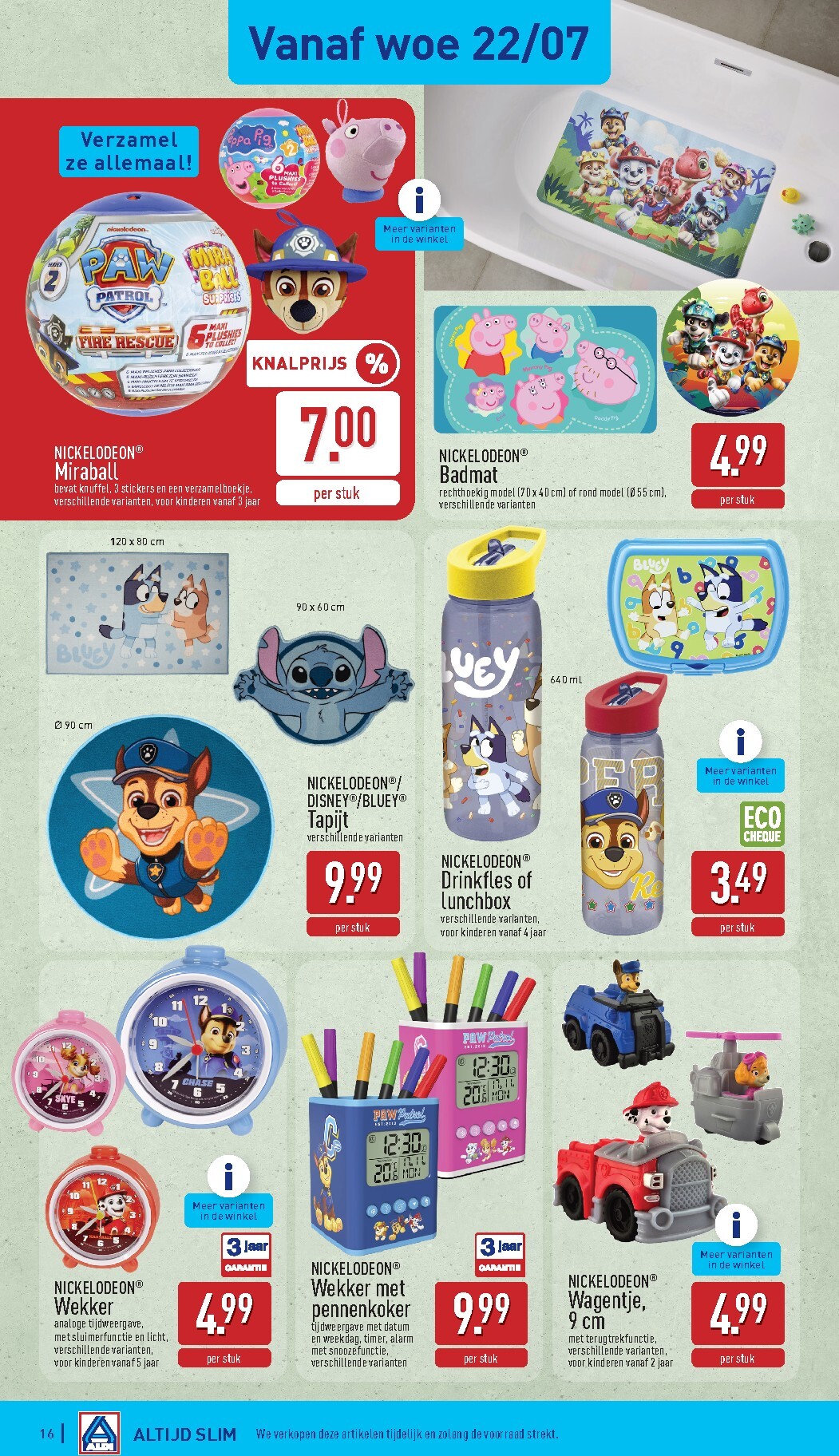 aldi - Huidige ALDI folder geldig van maandag 20/07/2026 tot zaterdag 25/07/2026 - page: 16