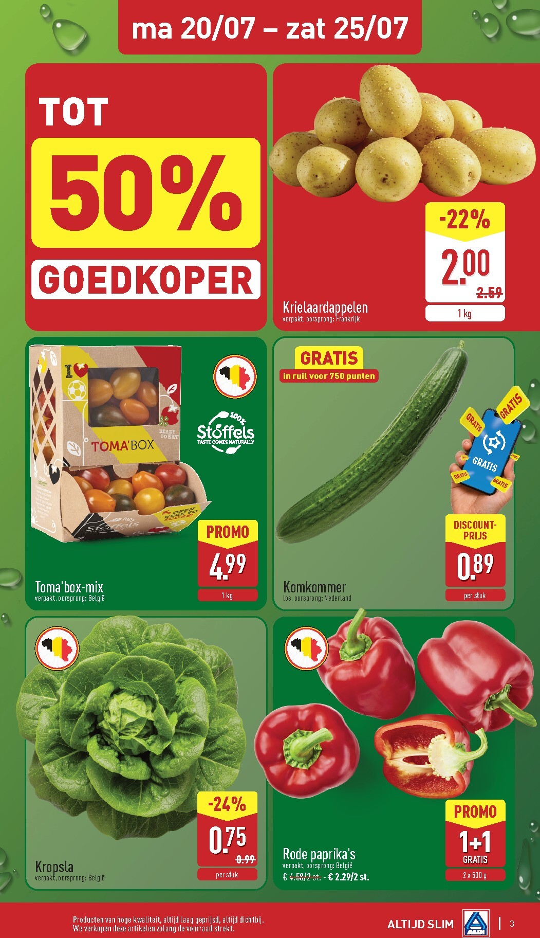 aldi - Huidige ALDI folder geldig van maandag 20/07/2026 tot zaterdag 25/07/2026 - page: 3