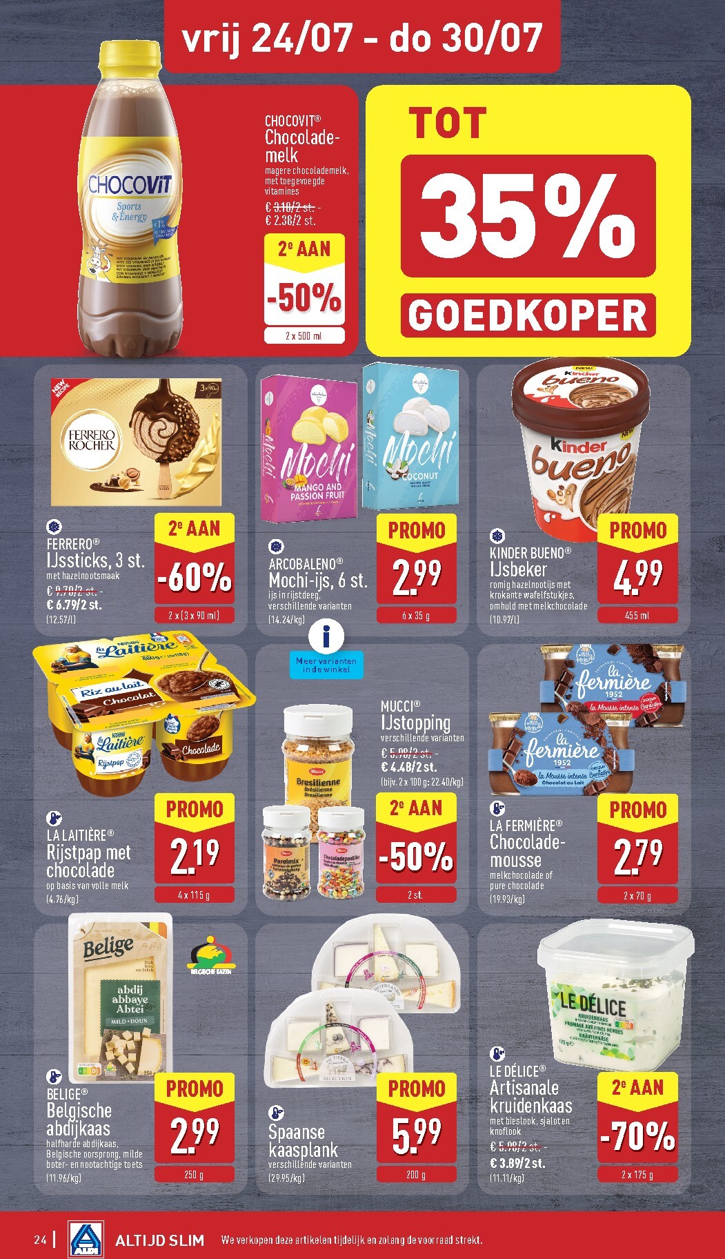 aldi - Huidige ALDI folder geldig van maandag 20/07/2026 tot zaterdag 25/07/2026 - page: 24