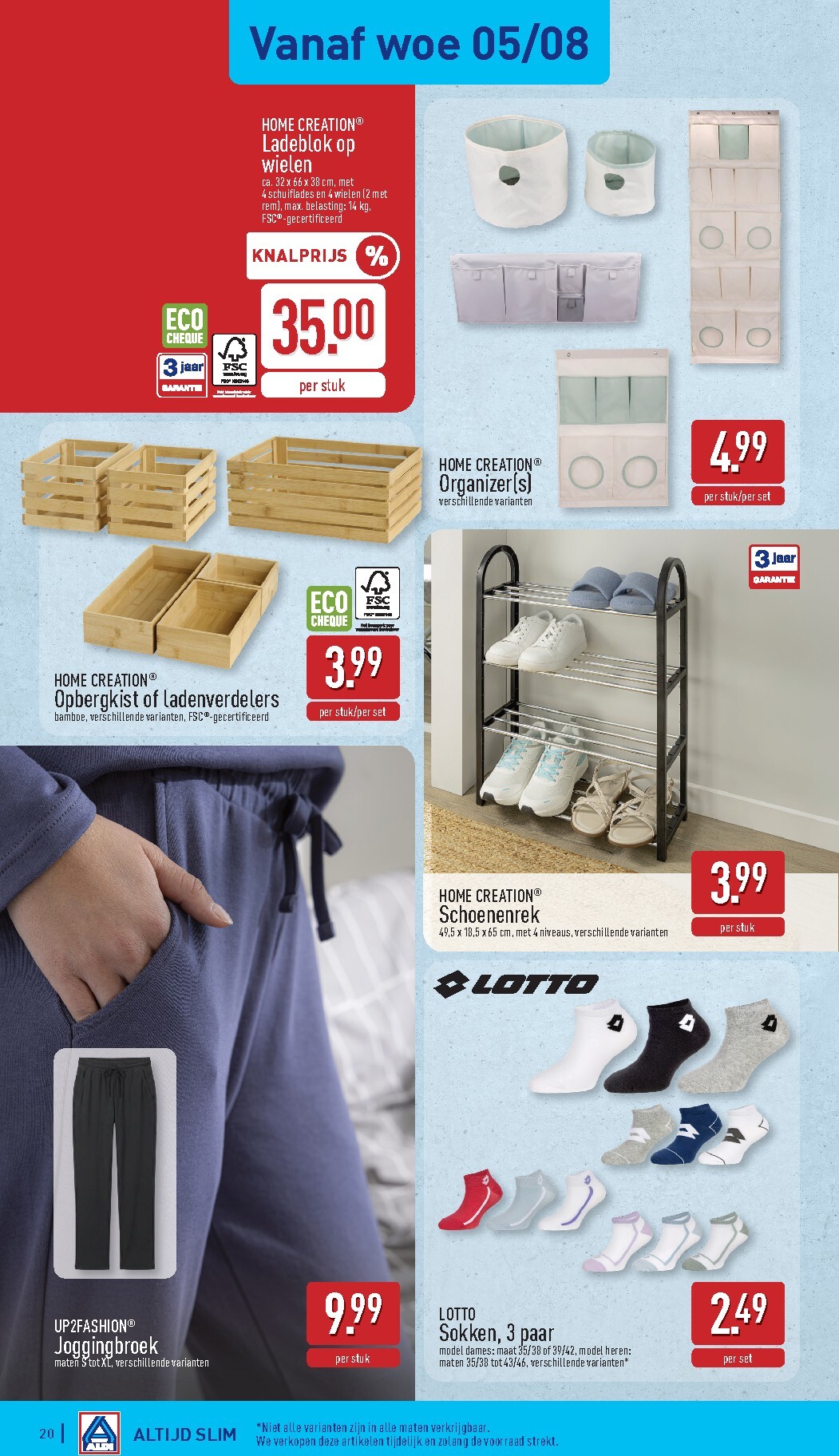 aldi - ALDI folder voor volgende week van maandag 03/08/2026 tot zaterdag 08/08/2026 - page: 20