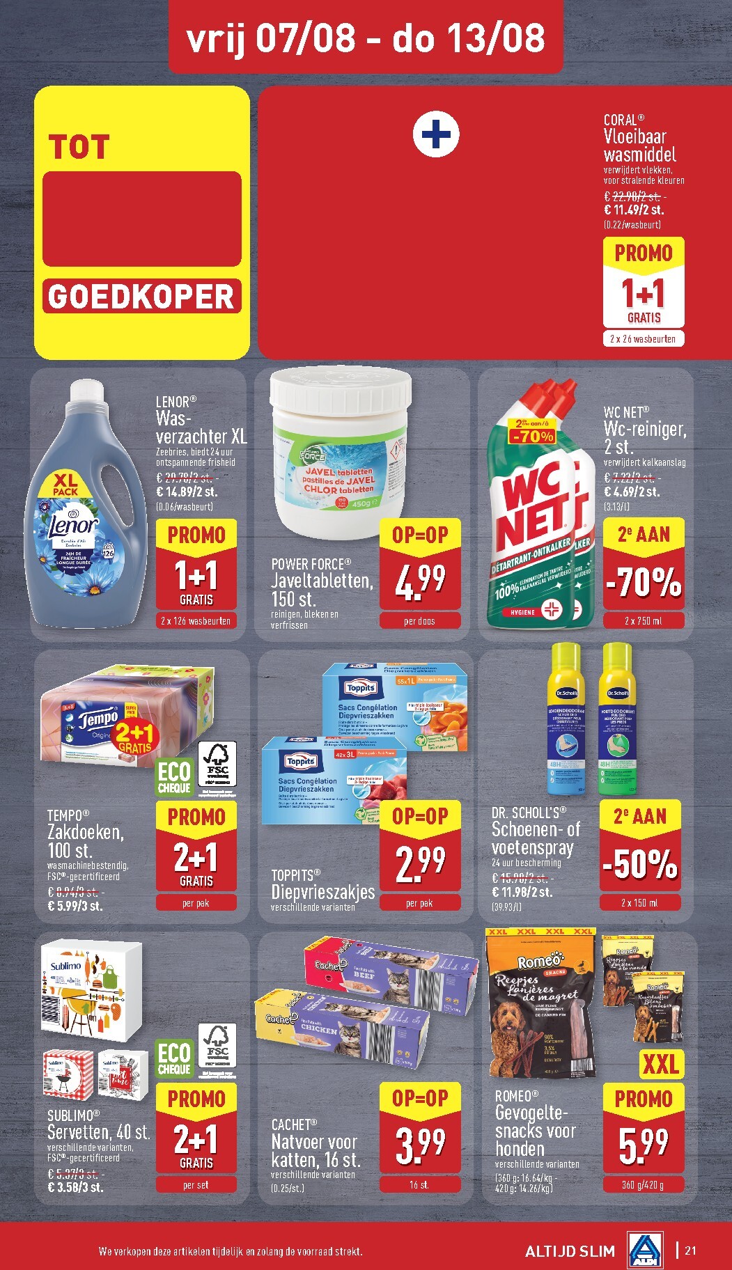 aldi - ALDI folder voor volgende week van maandag 03/08/2026 tot zaterdag 08/08/2026 - page: 21