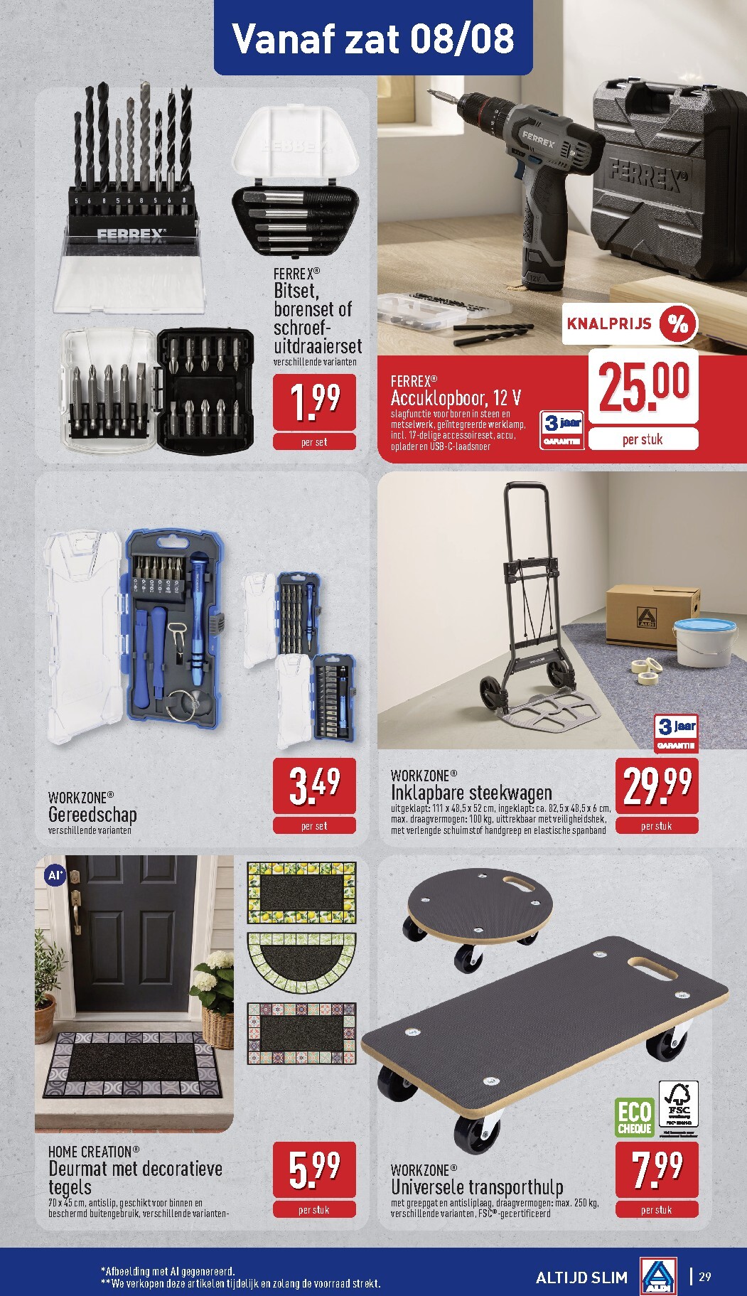 aldi - ALDI folder voor volgende week van maandag 03/08/2026 tot zaterdag 08/08/2026 - page: 29