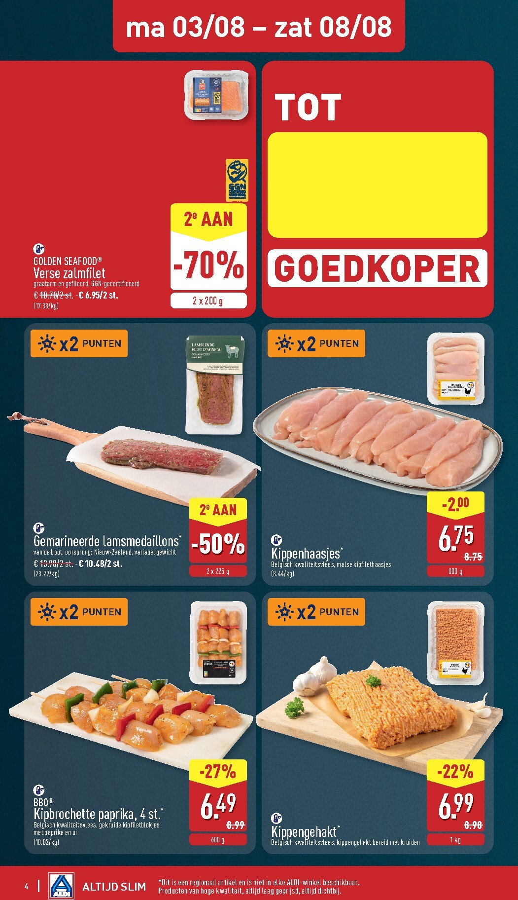 aldi - ALDI folder voor volgende week van maandag 03/08/2026 tot zaterdag 08/08/2026 - page: 4