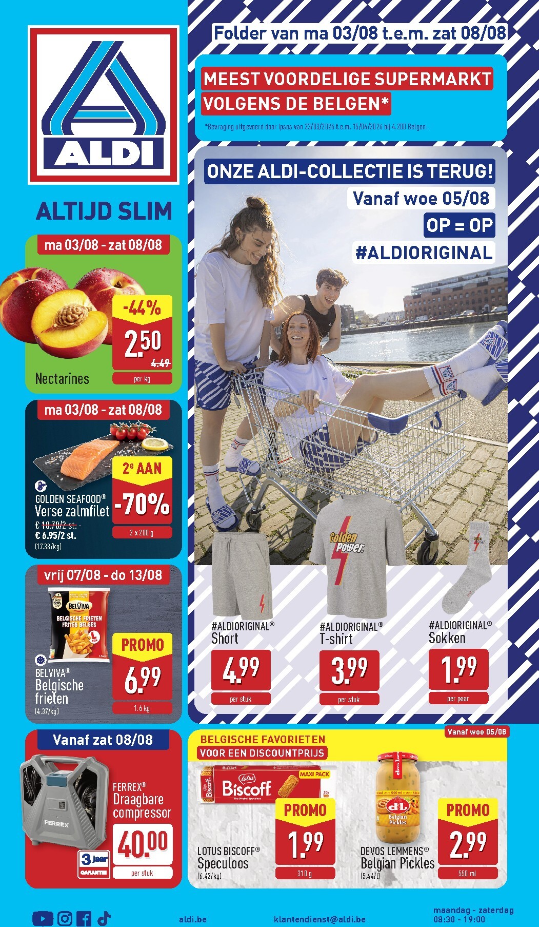 aldi - ALDI folder voor volgende week van maandag 03/08/2026 tot zaterdag 08/08/2026