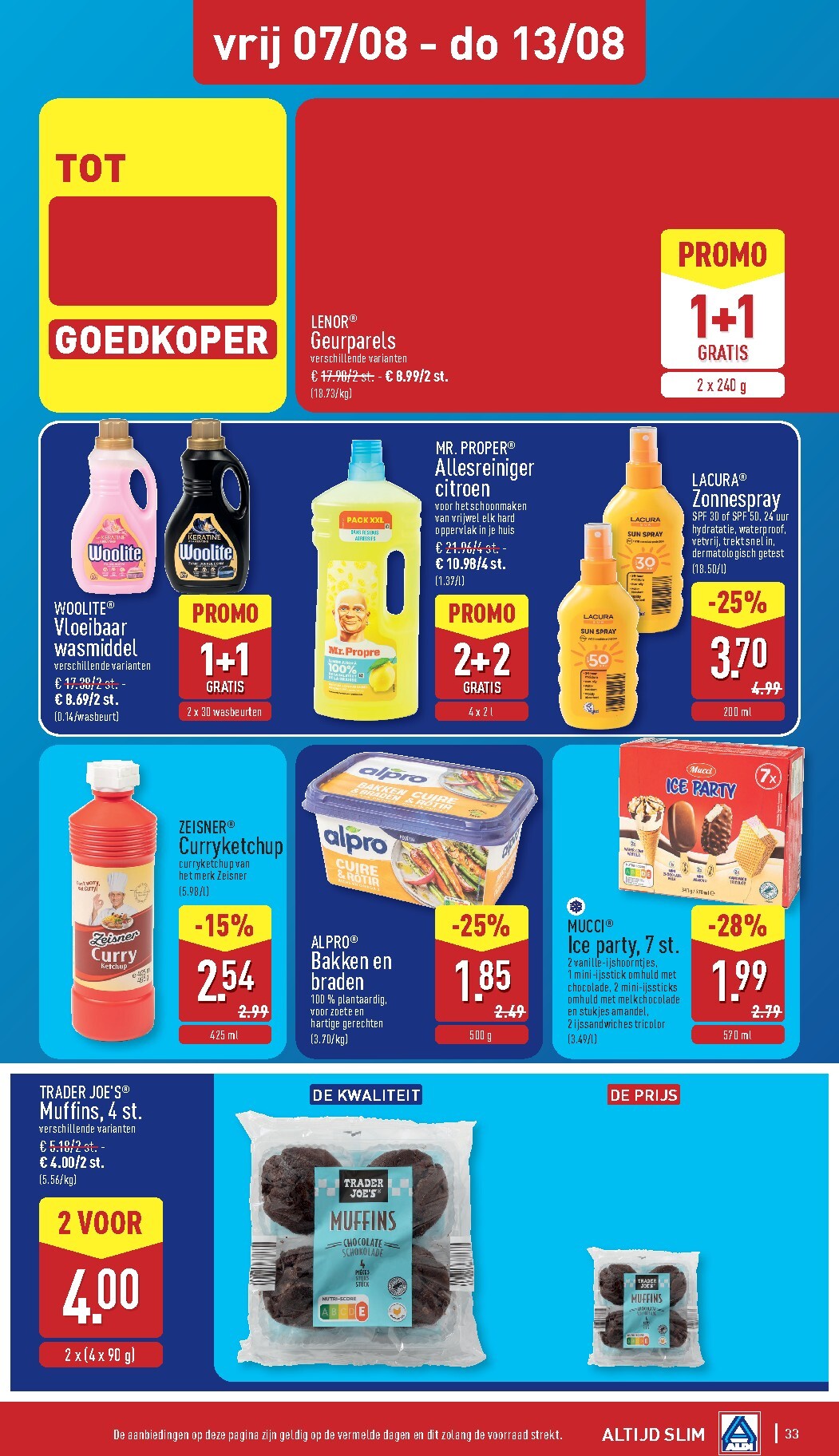 aldi - ALDI folder voor volgende week van maandag 03/08/2026 tot zaterdag 08/08/2026 - page: 33