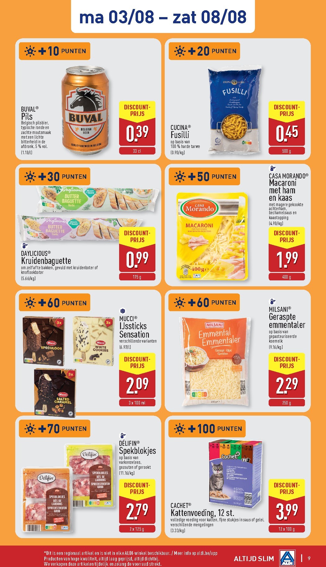 aldi - ALDI folder voor volgende week van maandag 03/08/2026 tot zaterdag 08/08/2026 - page: 9