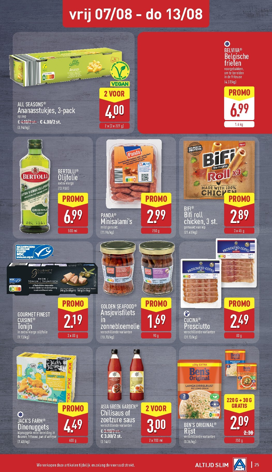 aldi - ALDI folder voor volgende week van maandag 03/08/2026 tot zaterdag 08/08/2026 - page: 25