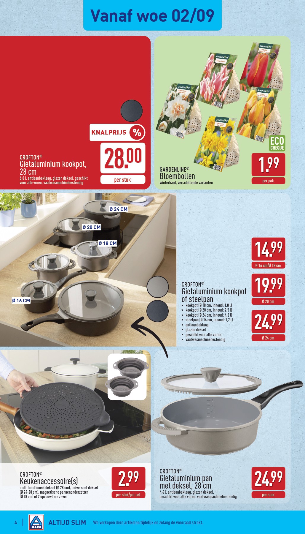 aldi - ALDI - Non Food folder voor volgende week van woensdag 02/09/2026 tot zaterdag 05/09/2026 - page: 4