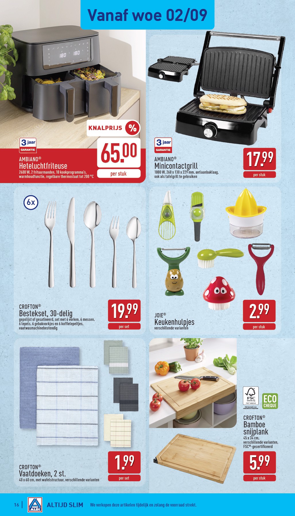 aldi - ALDI folder voor volgende week van maandag 31/08/2026 tot zaterdag 05/09/2026 - page: 16