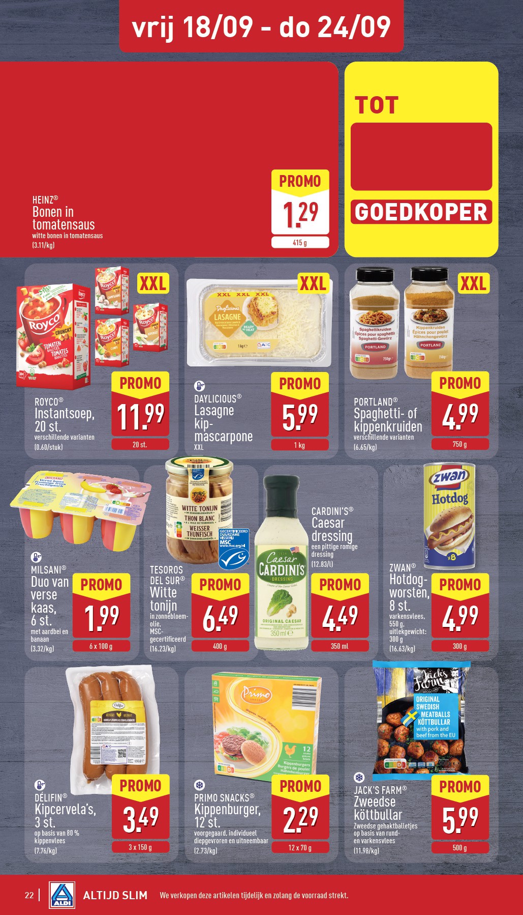 aldi - ALDI folder voor volgende week van maandag 14/09/2026 tot zaterdag 19/09/2026 - page: 22