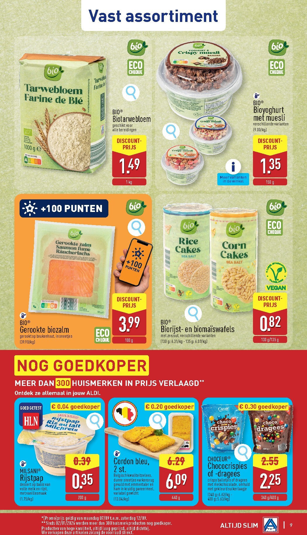 aldi - Huidige ALDI folder geldig van maandag 07/09/2026 tot zaterdag 12/09/2026 - page: 9