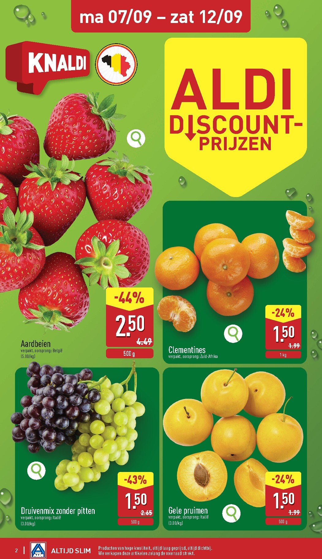 aldi - Huidige ALDI folder geldig van maandag 07/09/2026 tot zaterdag 12/09/2026 - page: 2