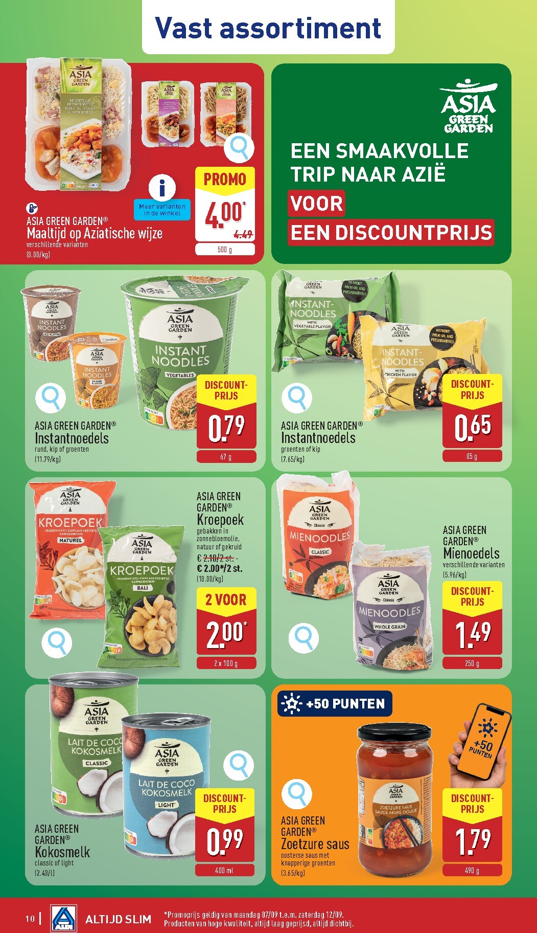 aldi - Huidige ALDI folder geldig van maandag 07/09/2026 tot zaterdag 12/09/2026 - page: 10