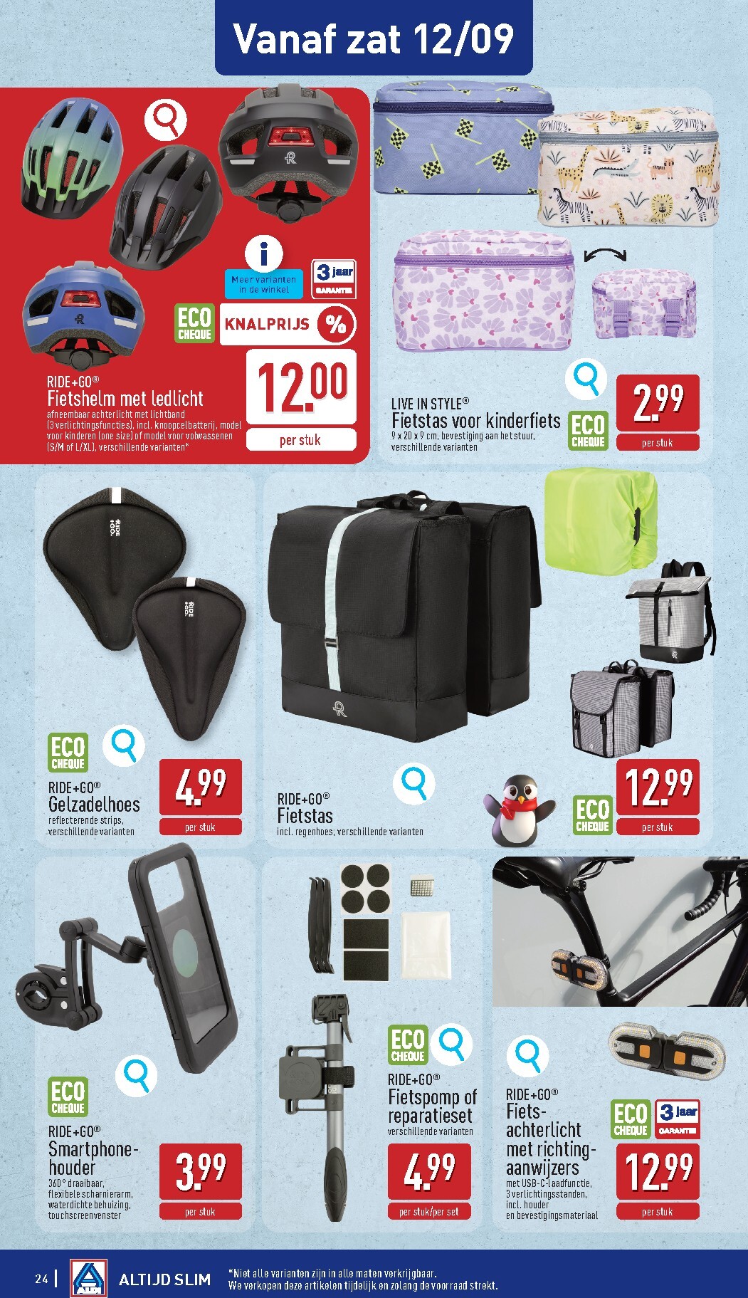 aldi - Huidige ALDI folder geldig van maandag 07/09/2026 tot zaterdag 12/09/2026 - page: 24
