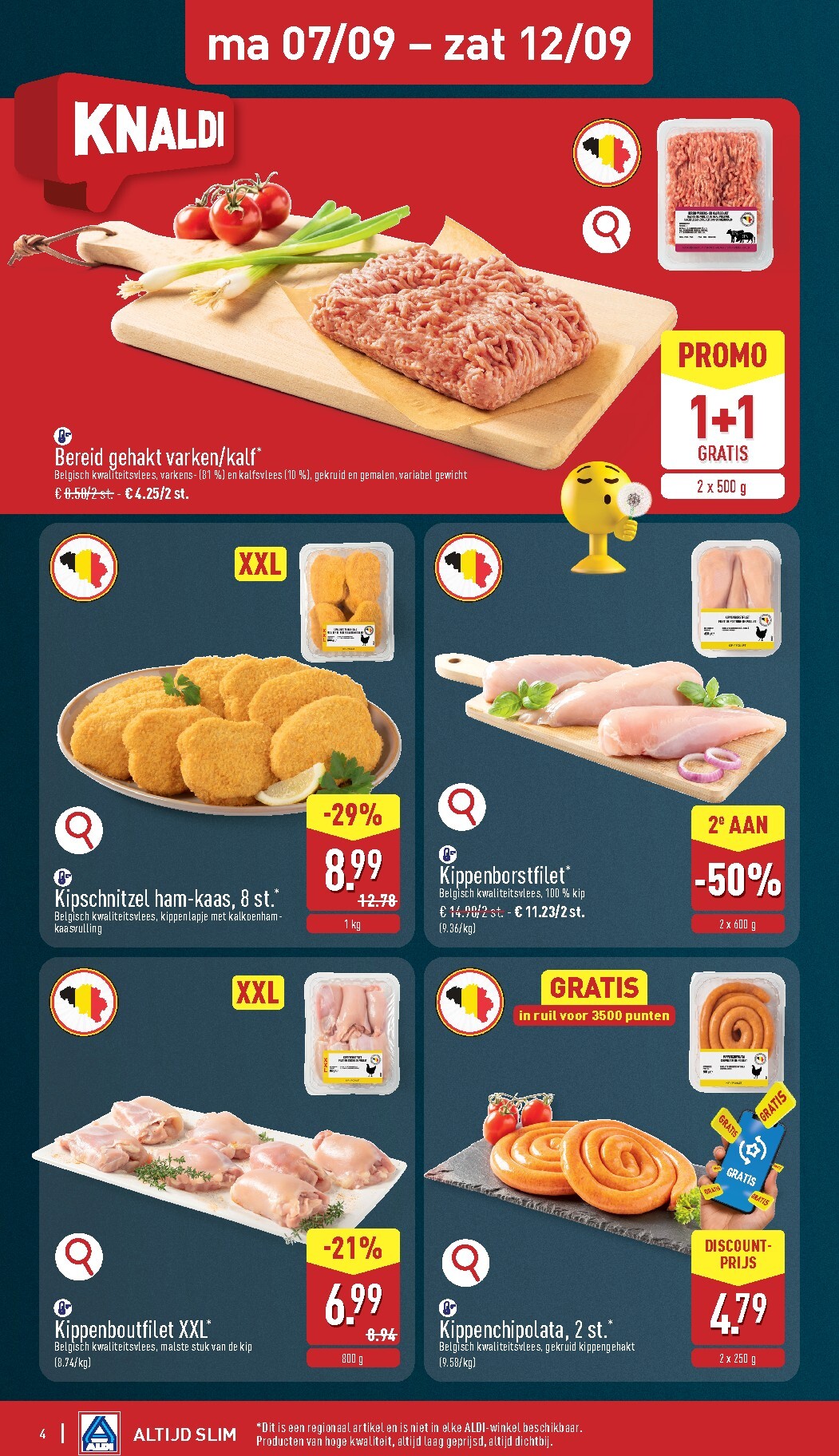 aldi - Huidige ALDI folder geldig van maandag 07/09/2026 tot zaterdag 12/09/2026 - page: 4