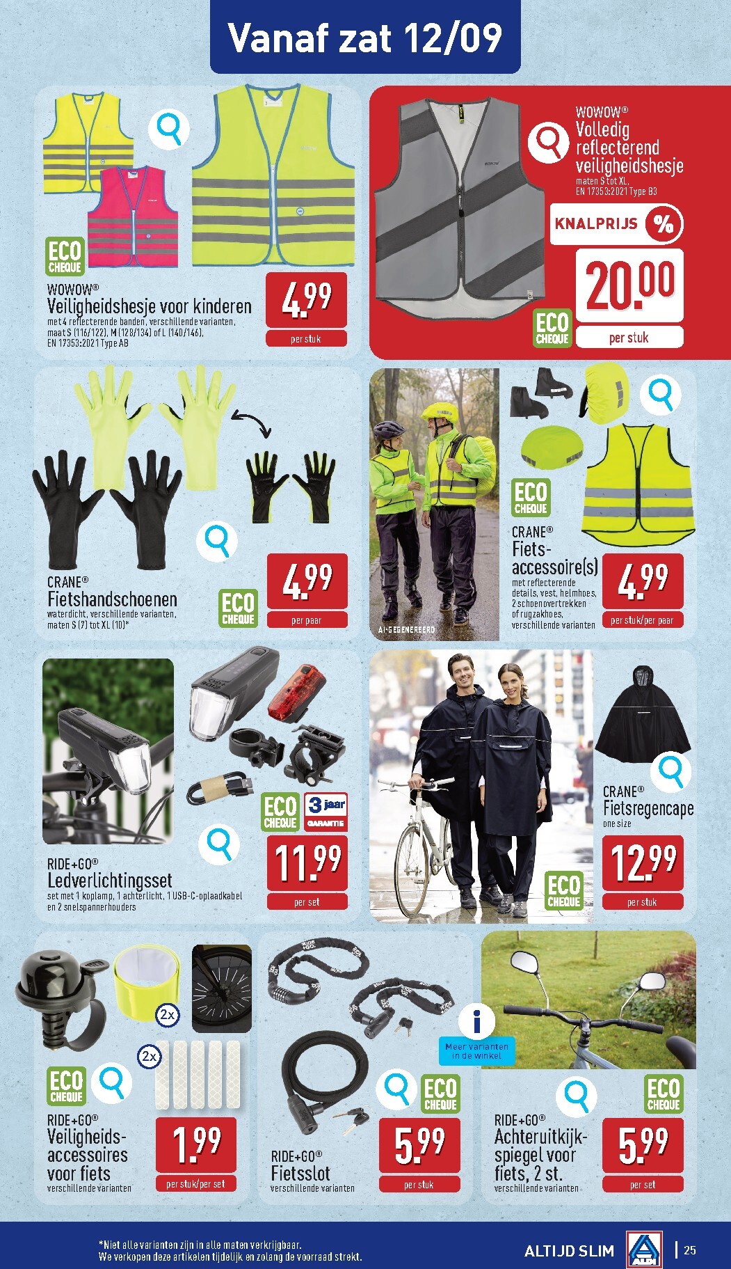 aldi - Huidige ALDI folder geldig van maandag 07/09/2026 tot zaterdag 12/09/2026 - page: 25