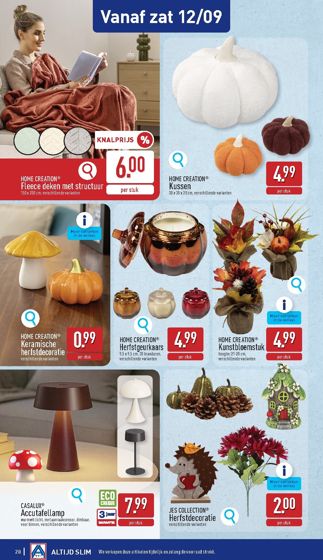 aldi - Huidige ALDI folder geldig van maandag 07/09/2026 tot zaterdag 12/09/2026 - page: 28