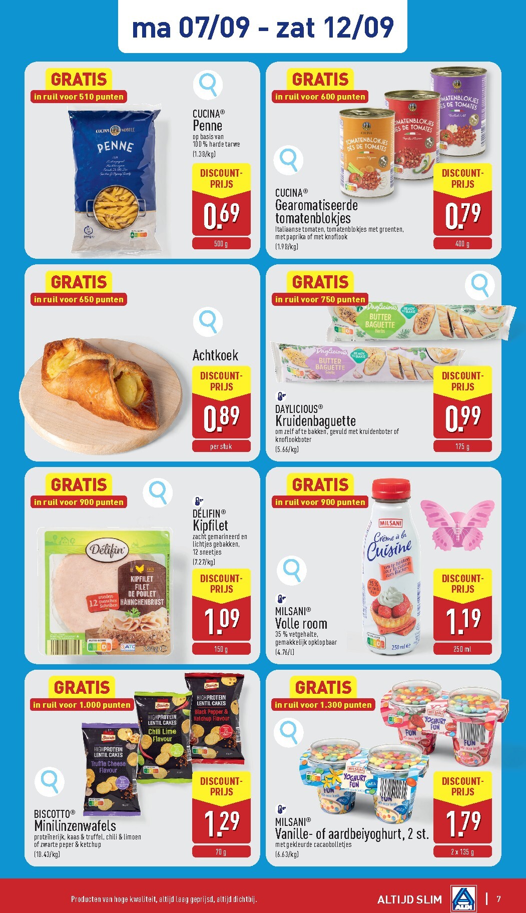 aldi - Huidige ALDI folder geldig van maandag 07/09/2026 tot zaterdag 12/09/2026 - page: 7