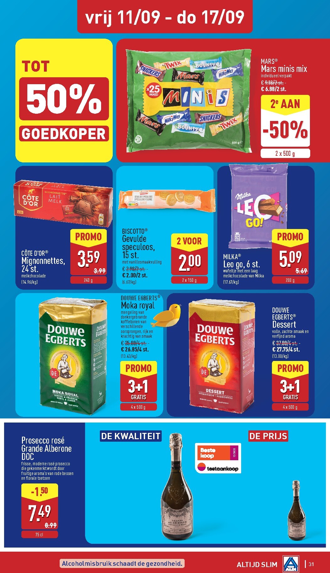 aldi - Huidige ALDI folder geldig van maandag 07/09/2026 tot zaterdag 12/09/2026 - page: 31