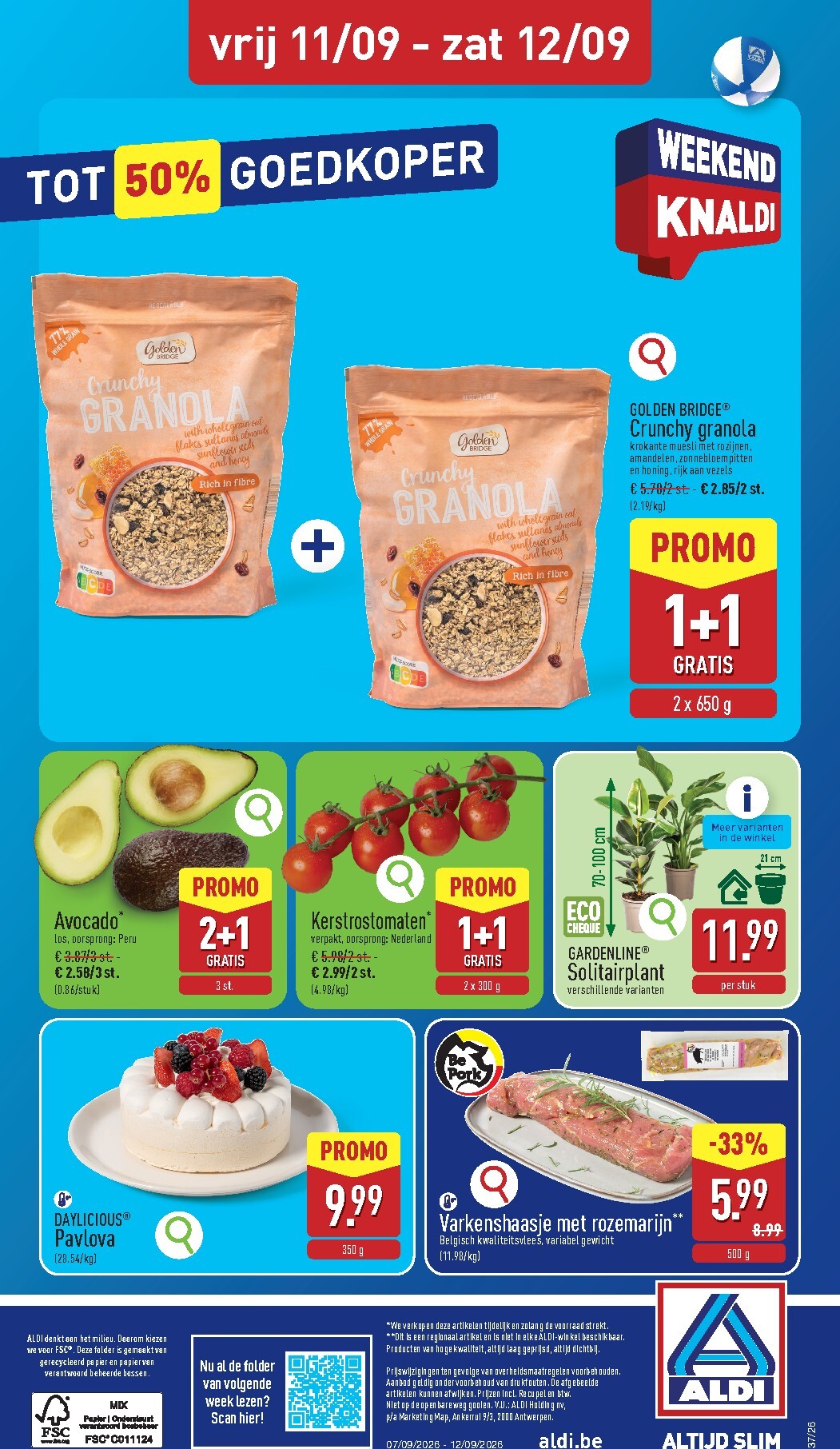 aldi - Huidige ALDI folder geldig van maandag 07/09/2026 tot zaterdag 12/09/2026 - page: 32