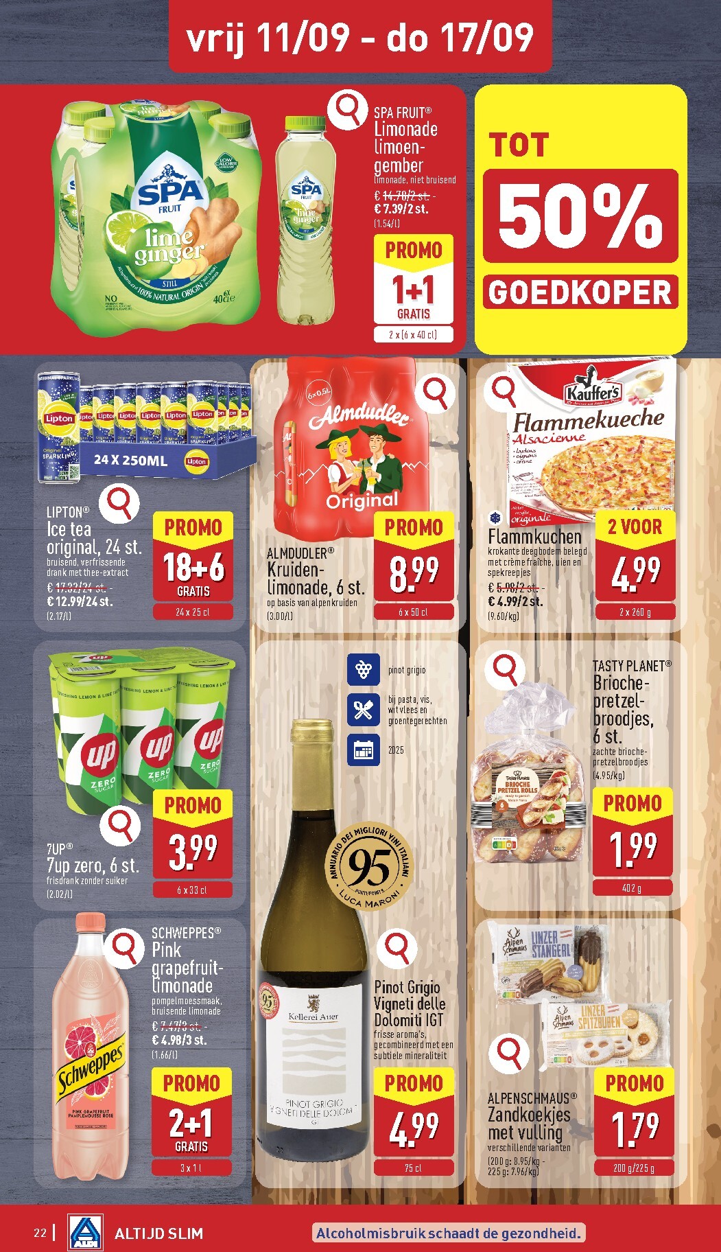 aldi - Huidige ALDI folder geldig van maandag 07/09/2026 tot zaterdag 12/09/2026 - page: 22