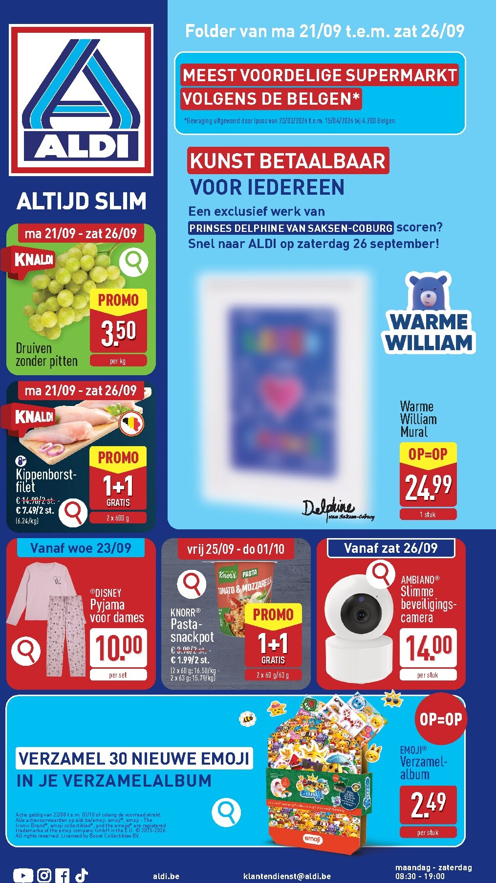 aldi - ALDI folder voor volgende week van maandag 21/09/2026 tot zaterdag 26/09/2026 - page: 1