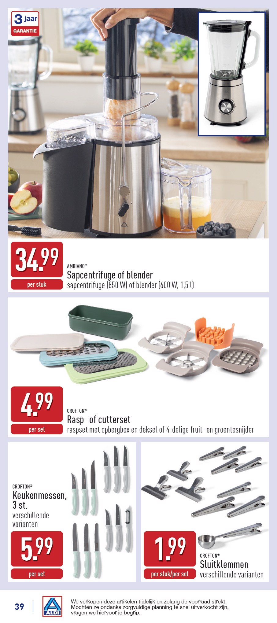 aldi - ALDI folder geldig vanaf 20/01 - 25/01 - page: 39 aldi - ALDI folder geldig vanaf 20/01 - 25/01 - page: 39