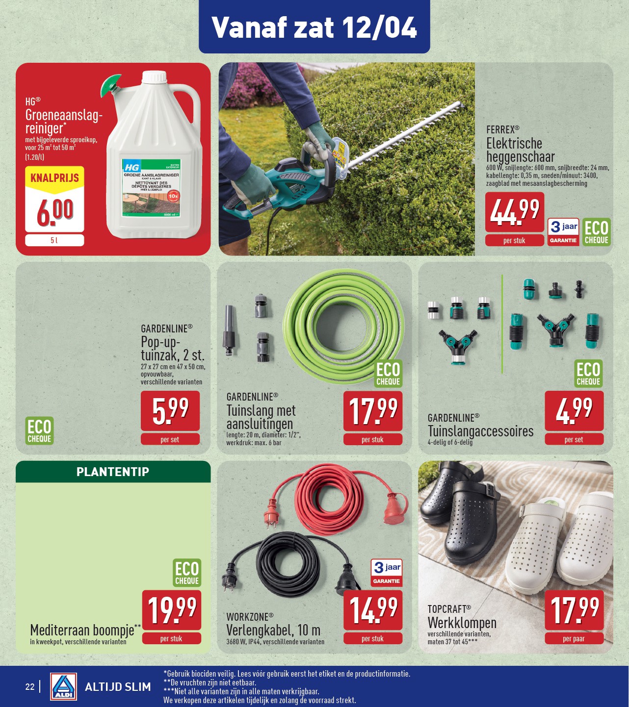 aldi - ALDI folder geldig vanaf 07/04 - 12/04 - page: 22