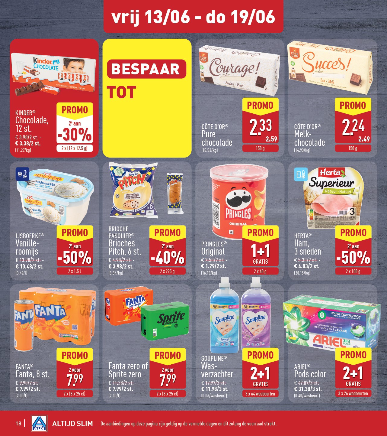 aldi - ALDI folder geldig vanaf 10/06 - 14/06 - page: 18