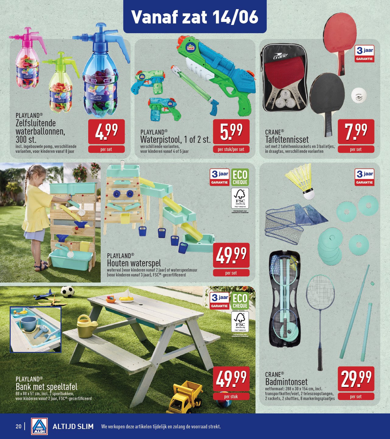 aldi - ALDI folder geldig vanaf 10/06 - 14/06 - page: 20