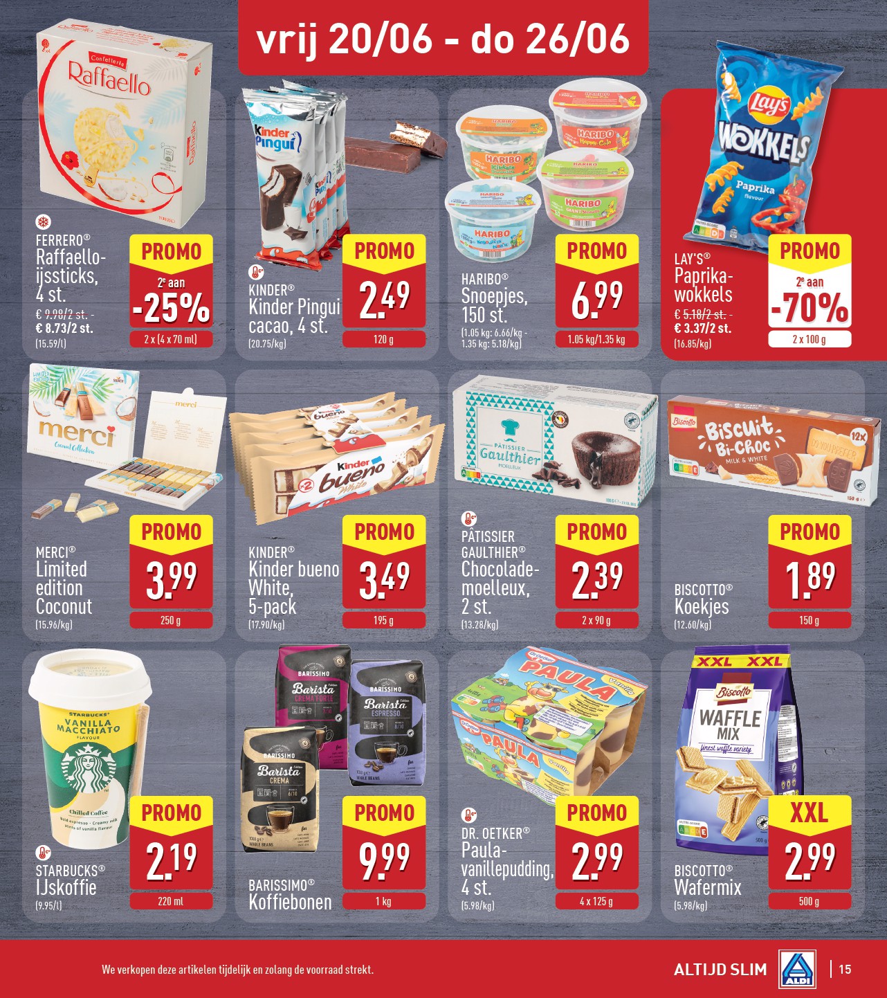 aldi - ALDI folder geldig vanaf 16/06 - 21/06 - page: 15