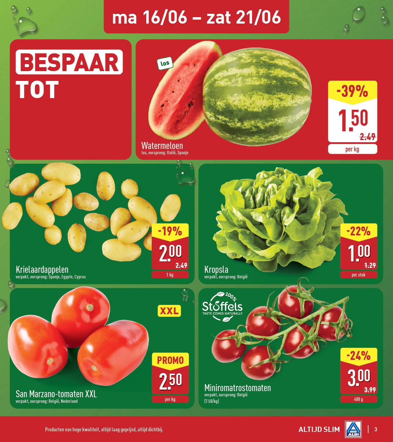 aldi - ALDI folder geldig vanaf 16/06 - 21/06 - page: 3