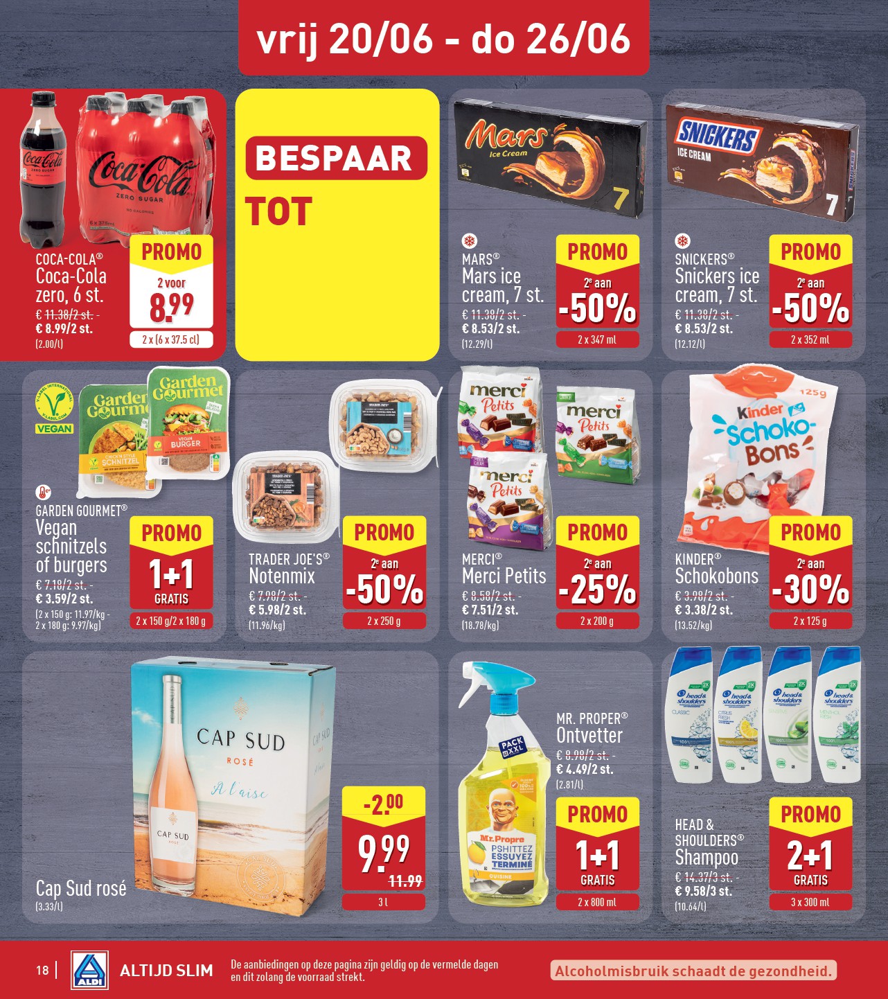 aldi - ALDI folder geldig vanaf 16/06 - 21/06 - page: 18