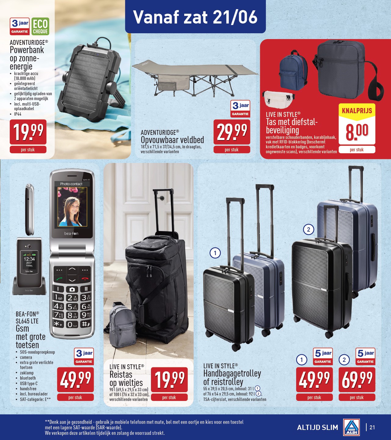 aldi - ALDI folder geldig vanaf 16/06 - 21/06 - page: 21