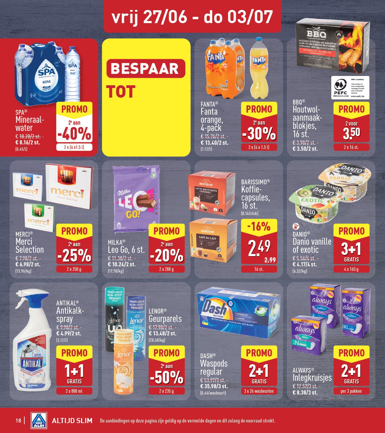 aldi - ALDI folder geldig vanaf 23/06 - 28/06 - page: 18