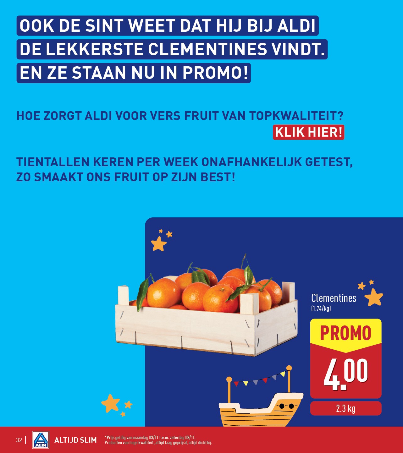 aldi - De ALDI folder geldig vanaf 03/11 t/m 08/11 - page: 32