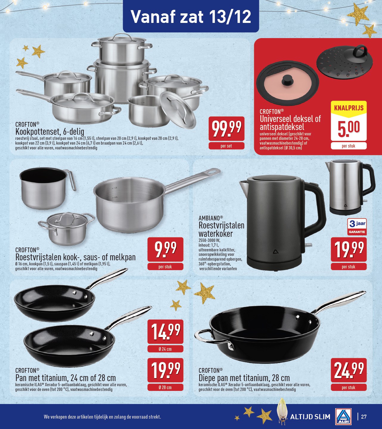 aldi - De ALDI folder geldig vanaf 08/12 t/m 13/12 - page: 27