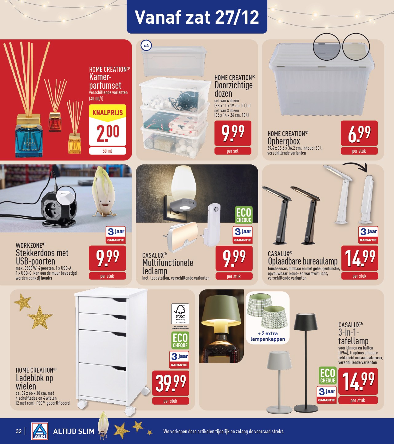 aldi - De ALDI folder geldig vanaf 22/12 t/m 27/12 - page: 32