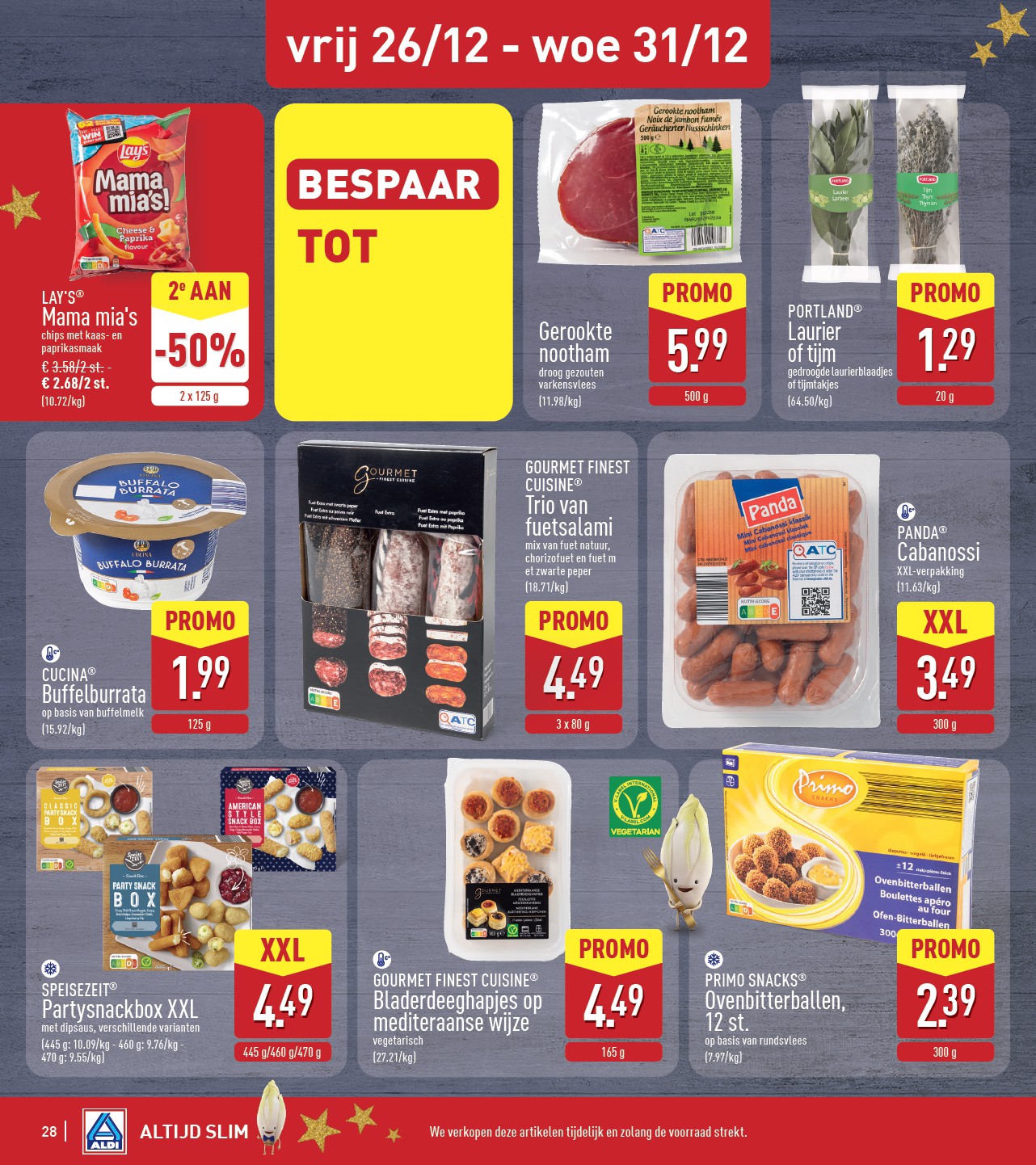 aldi - De ALDI folder geldig vanaf 22/12 t/m 27/12 - page: 28