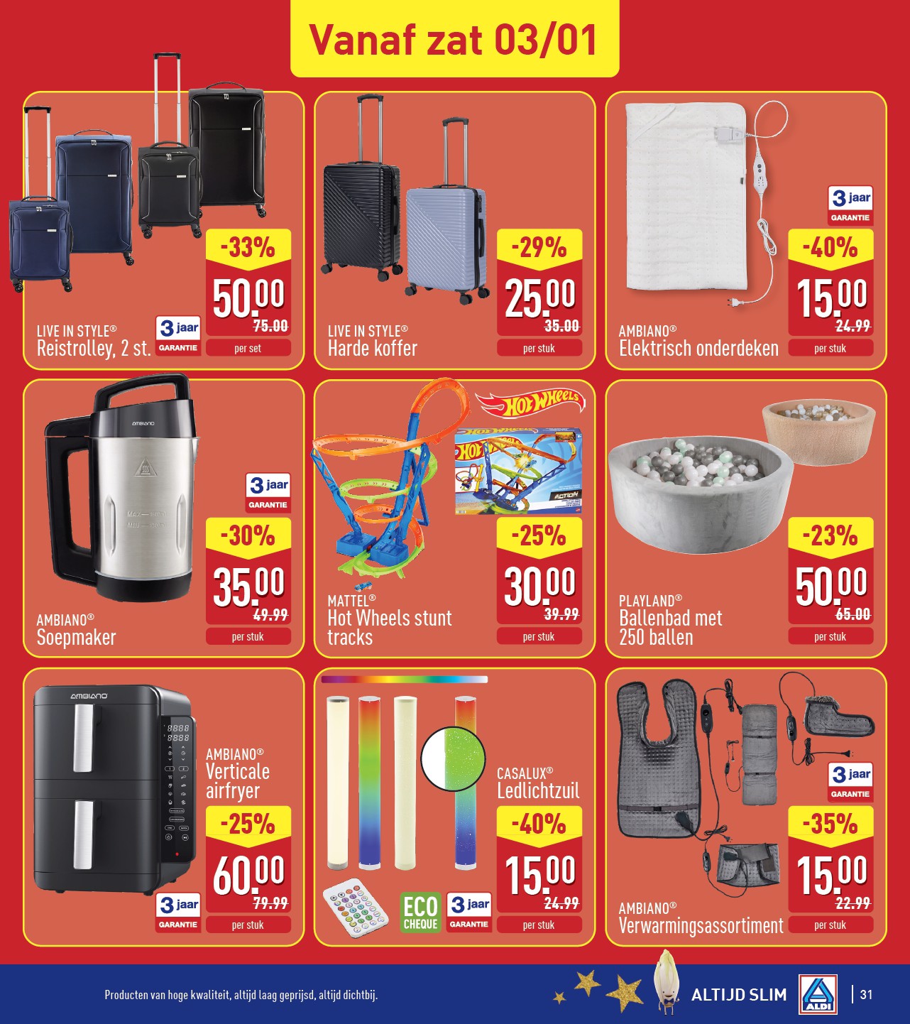 aldi - De ALDI folder geldig vanaf 29/12 t/m 03/01 - page: 31