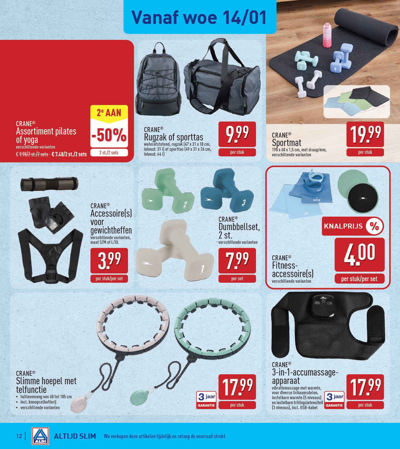 aldi - De ALDI folder geldig vanaf 12/01 t/m 17/01 - page: 12