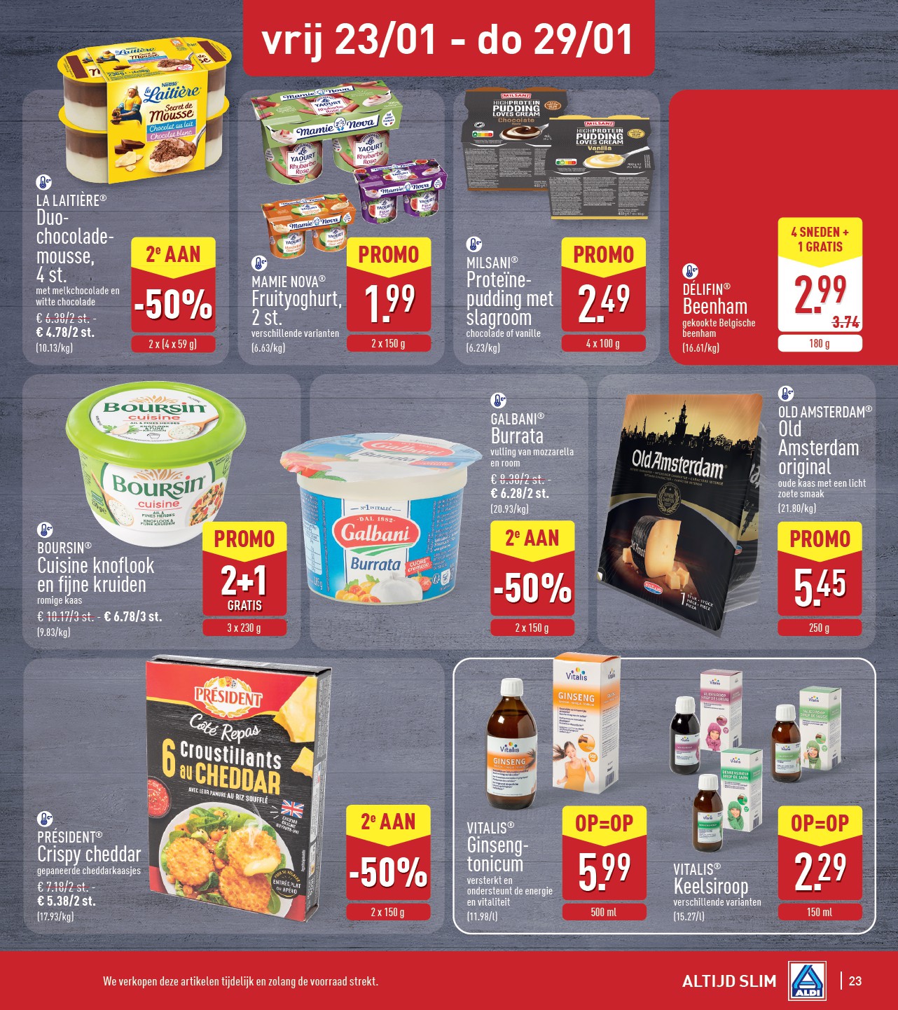 aldi - De ALDI folder geldig vanaf 19/01 t/m 24/01 - page: 23