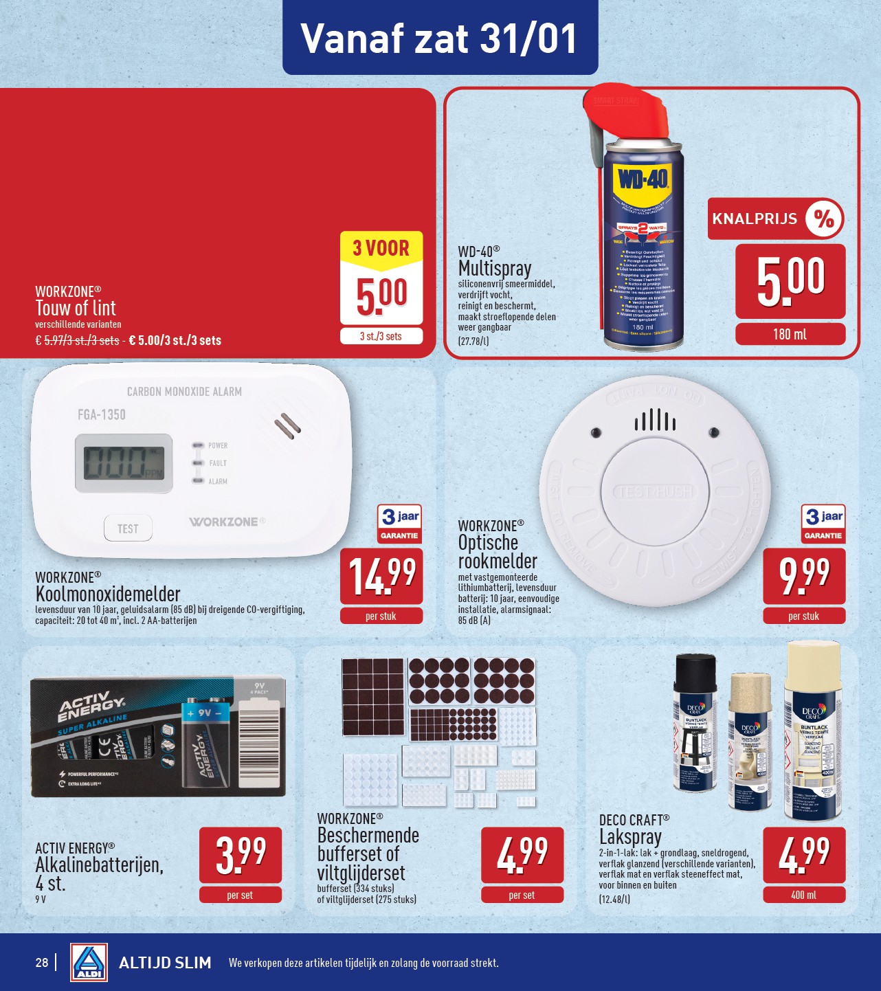 aldi - De ALDI folder geldig vanaf 26/01 t/m 31/01 - page: 28