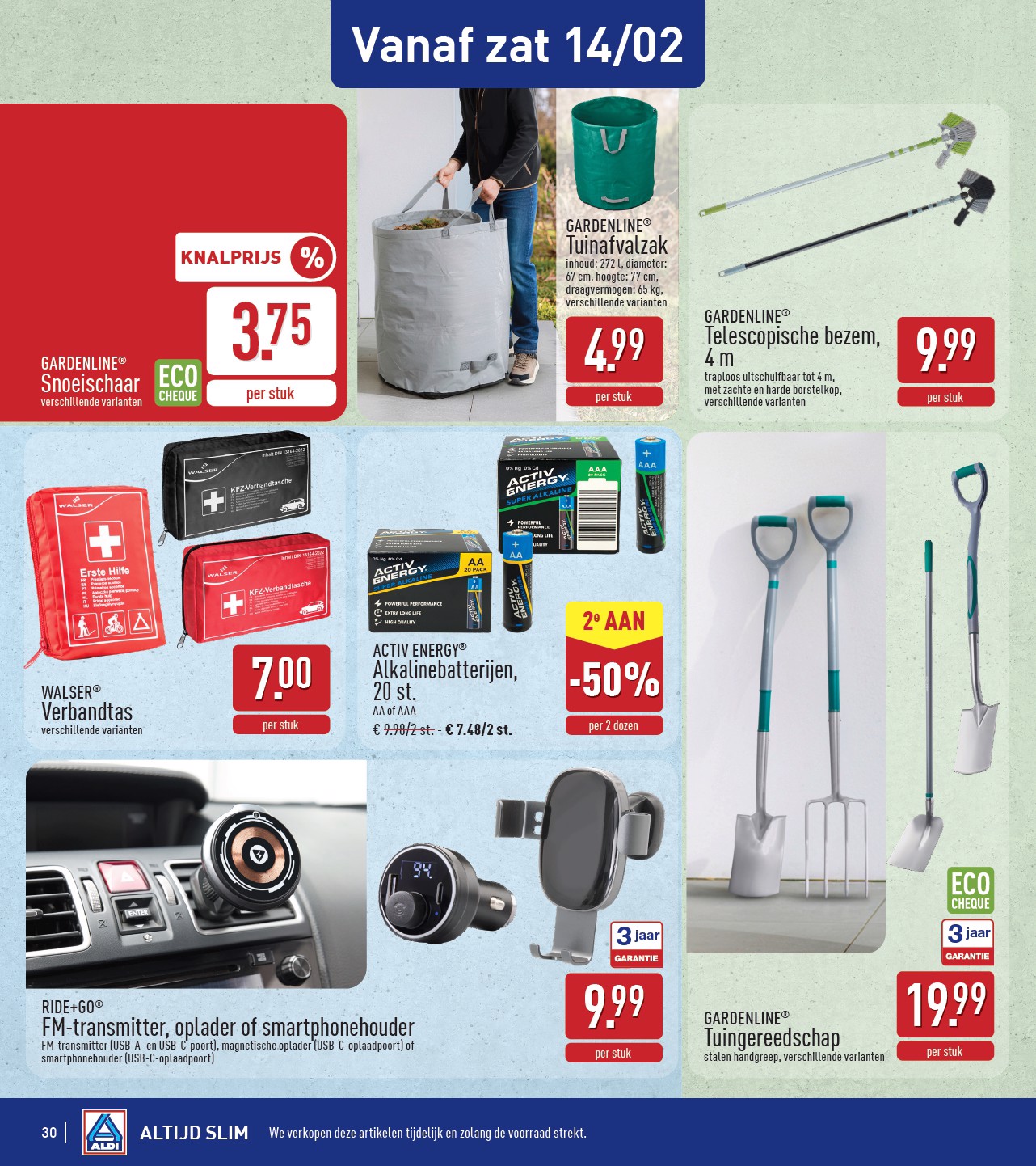 aldi - De ALDI folder geldig vanaf 09/02/2026 t/m 14/02/2026 - page: 30
