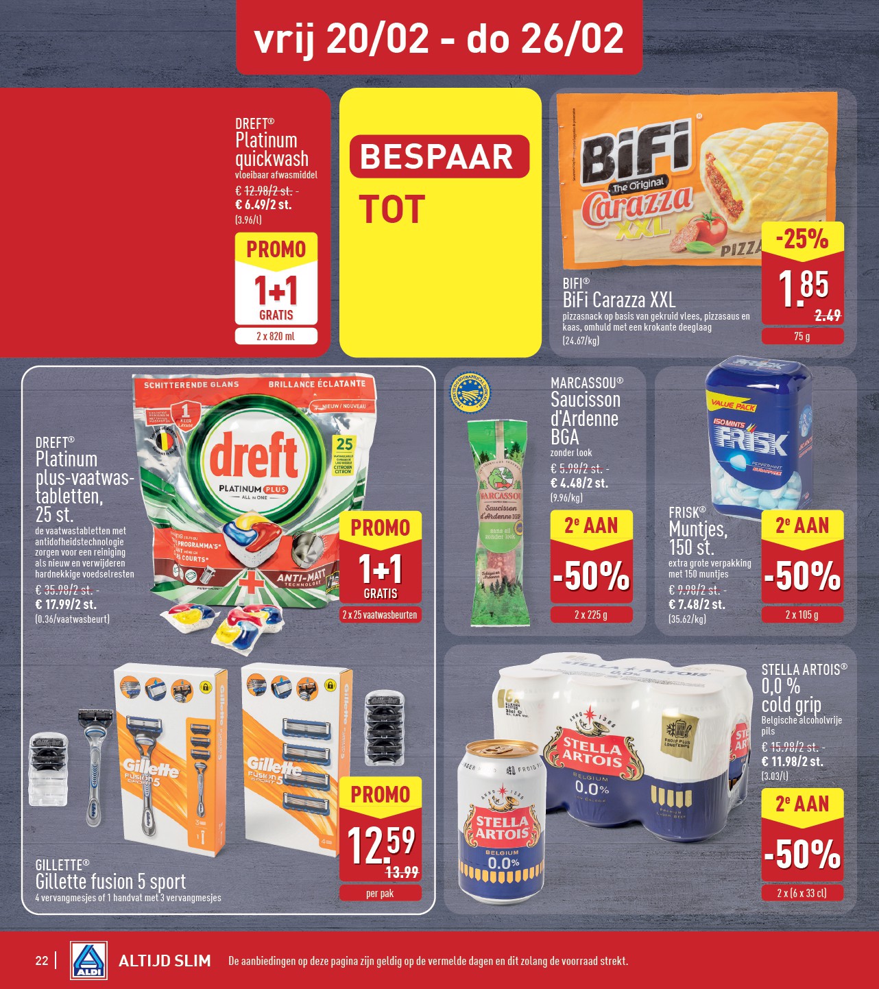 aldi - De ALDI folder geldig vanaf 16/02/2026 t/m 21/02/2026 - page: 22