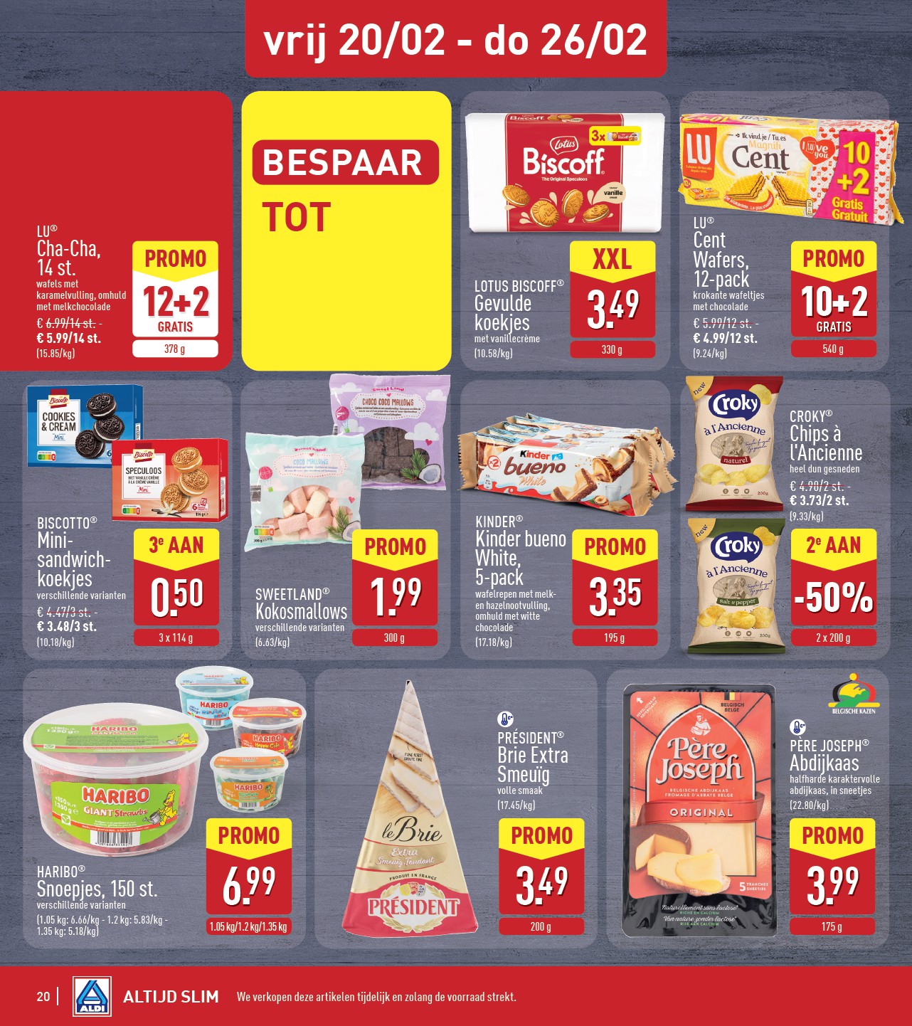 aldi - De ALDI folder geldig vanaf 16/02/2026 t/m 21/02/2026 - page: 20