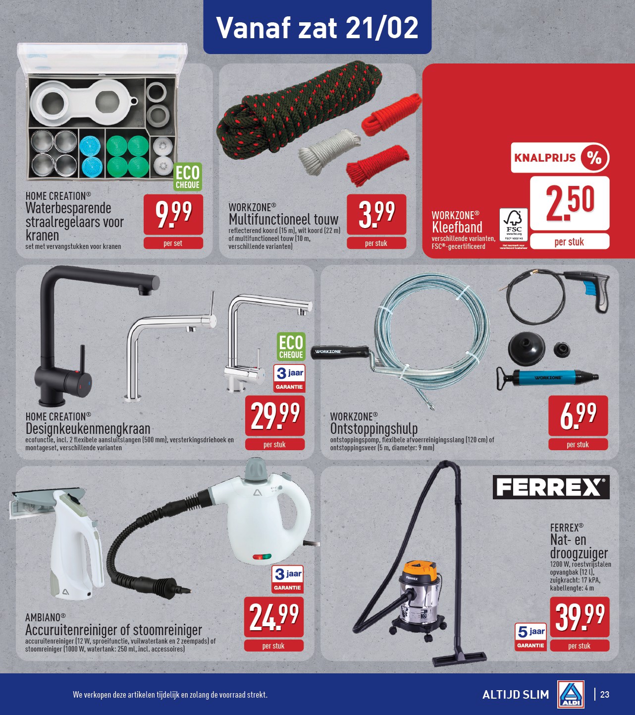 aldi - De ALDI folder geldig vanaf 16/02/2026 t/m 21/02/2026 - page: 23