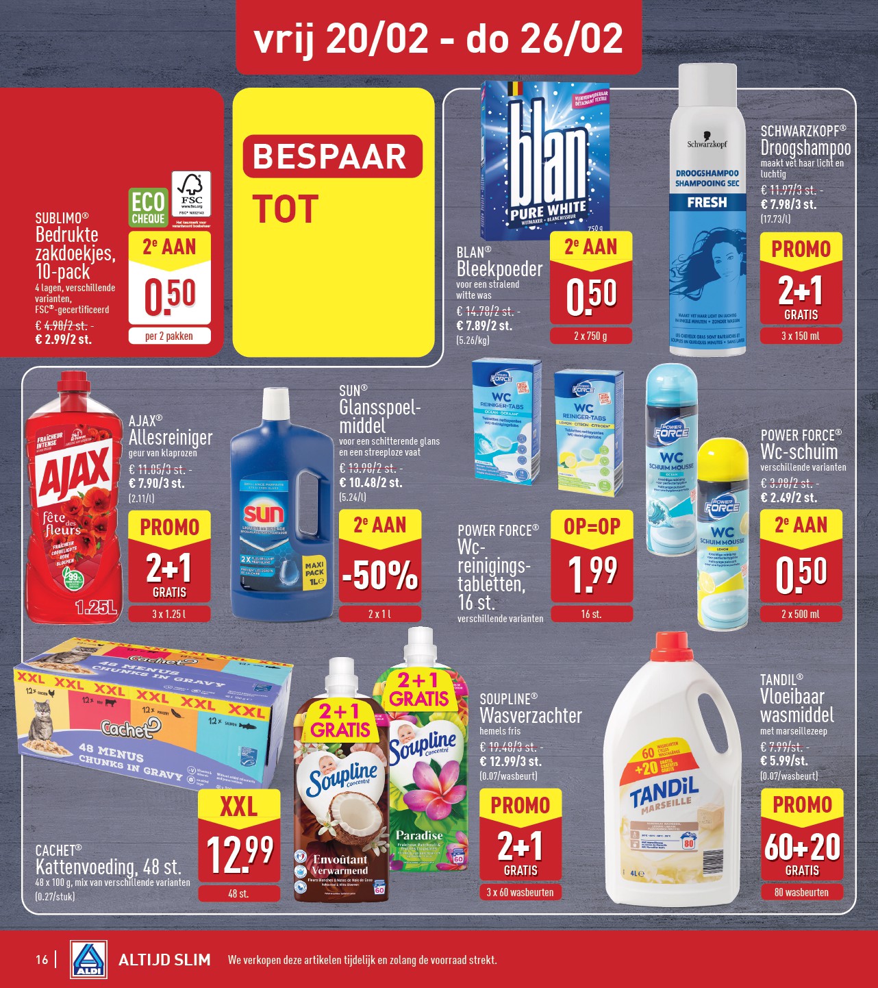 aldi - De ALDI folder geldig vanaf 16/02/2026 t/m 21/02/2026 - page: 16
